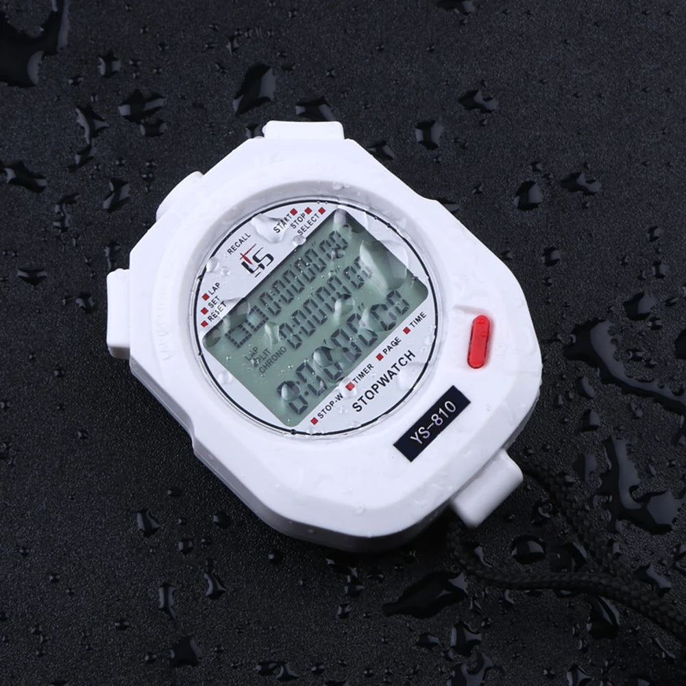 Professional Digital Stopwatch Timer Multifuction Portable Outdoor Sports Running Training Timer Chronograph Stop Watch