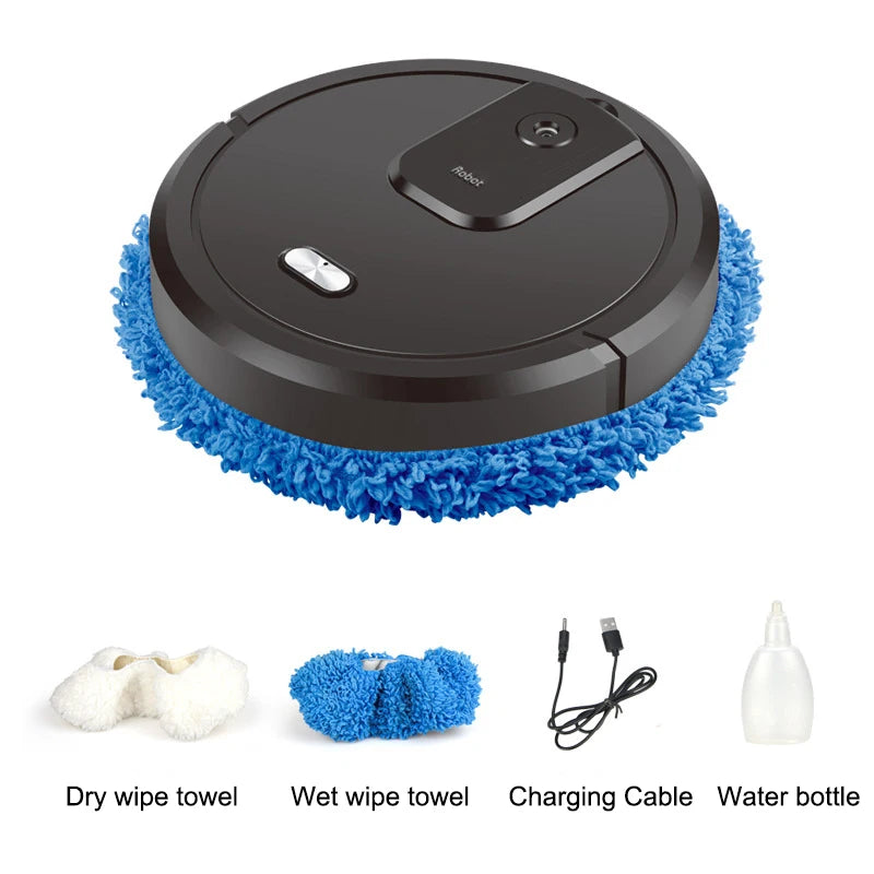 NEW Smart Sweeping, Mop Robot Vacuum Cleaner Dry and Rechargeable