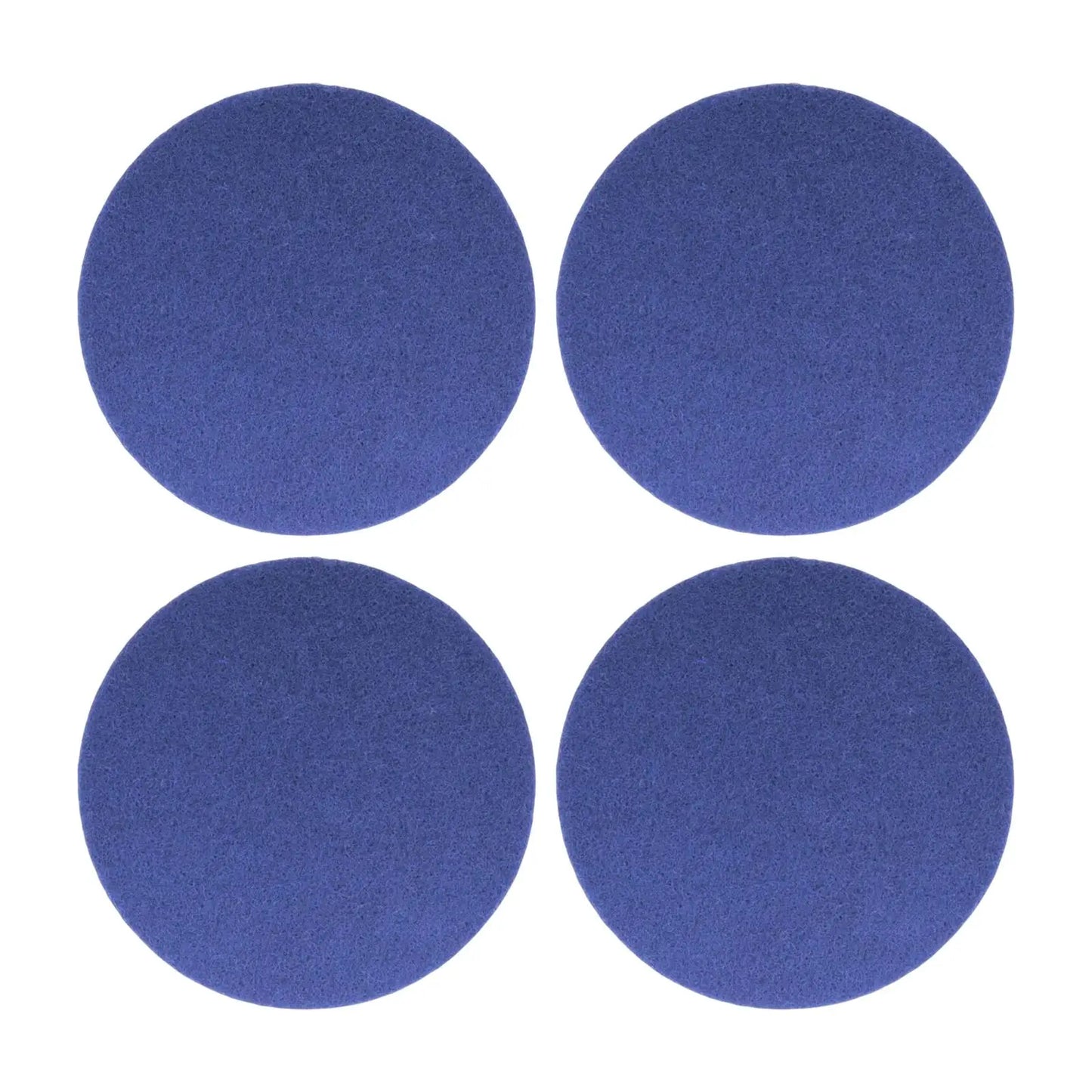 4Pcs Round Mop Replacement Pads 16.5cm Floor Cleaning Electric Rotary Mop Pads Floor Scrubber Pads for Spin Scrubber Mops