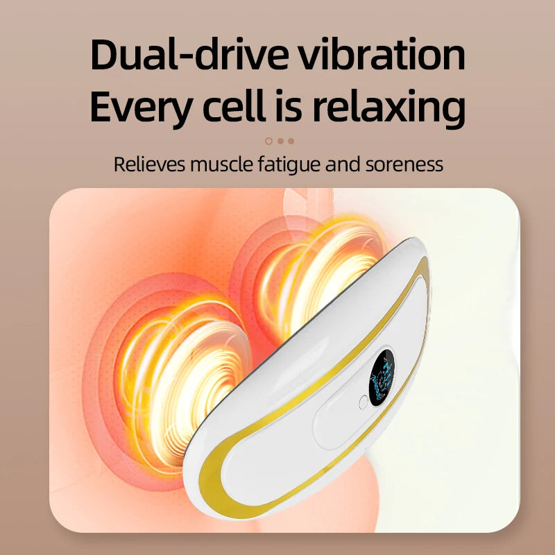 Functional massager, ergonomically designed, home exercise equipment, suitable for abdominal and leg areas, full-body massage.