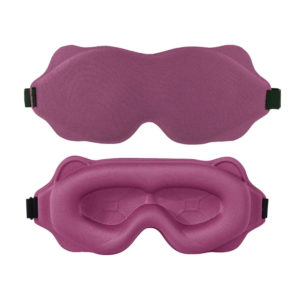 3D Sleeping Mask Block Out Light Soft Padded Sleep Mask