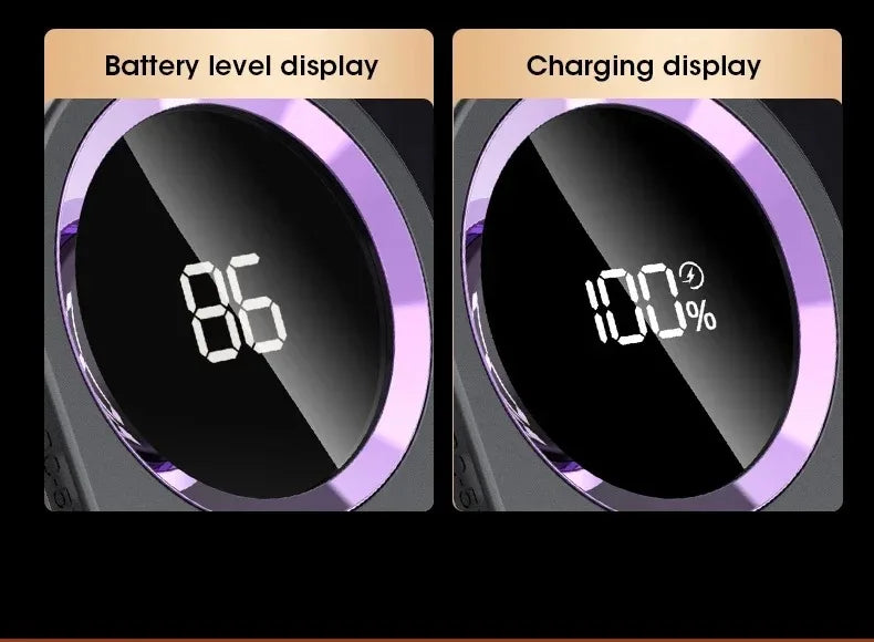 Portable Electric Lint Remover with LED Display Rechargeable Sweater Shaver Household Clothes Hair Ball Trimmer