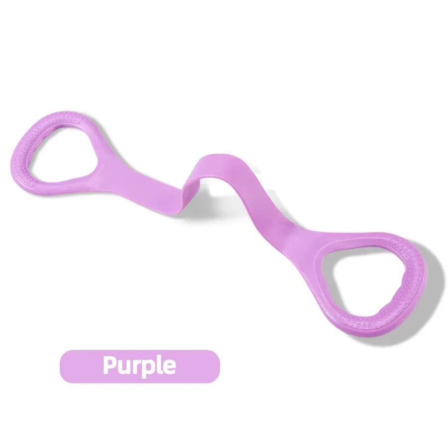 Fitness Workout Resistance Band Arm Back Shoulder Exercise Elastic Training Band Yoga Pilates Physical Therapy Equipmenta