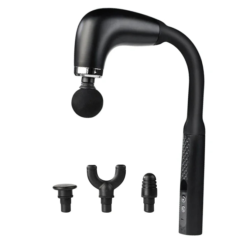 Smart Massage Gun Electric Massager Massage Hammer Rechargeable Home Handheld Hammer Back Artifact Body Massager