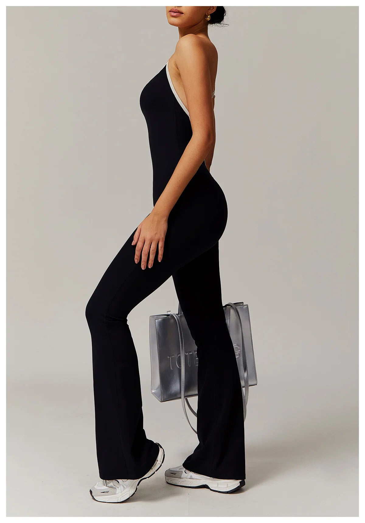 Yoga Set V Jumpsuit Gym Set Women Training Yoga Suit Sportswear Women Sports Jumpsuit Fitness Workout Bodysuits Sexy Back
