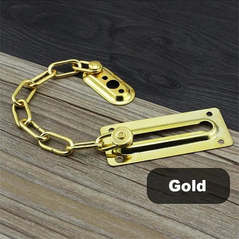 Stainless Steel Door Safety Guard Chain Security Bolt Locks Cabinet Latch DIY Home Tools
