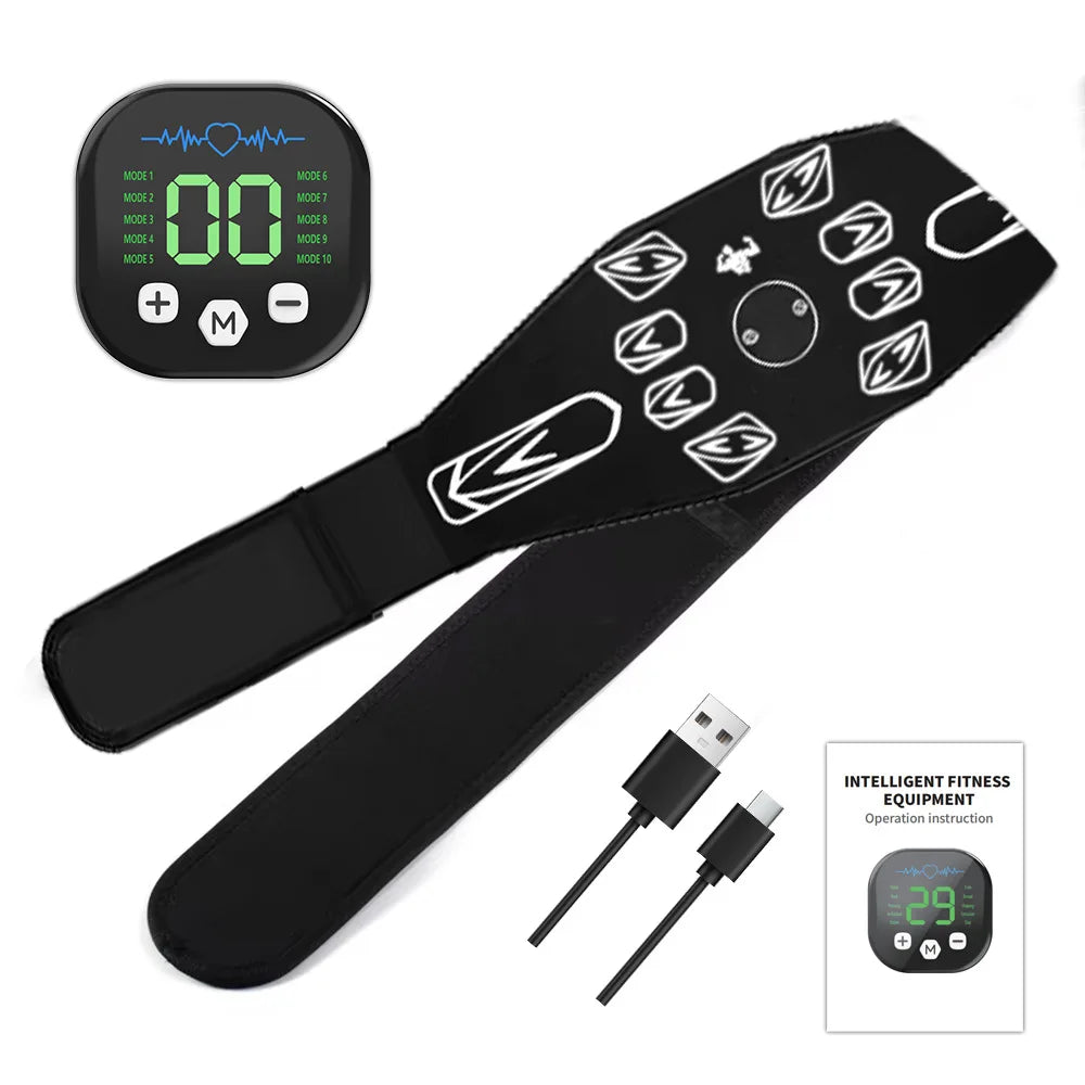 Abdominal Massager Waist Belt Fitness Equipment Muscle Toner Training