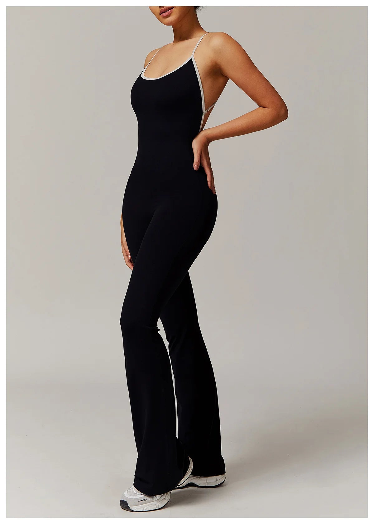 Yoga Set V Jumpsuit Gym Set Women Training Yoga Suit Sportswear Women Sports Jumpsuit Fitness Workout Bodysuits Sexy Back