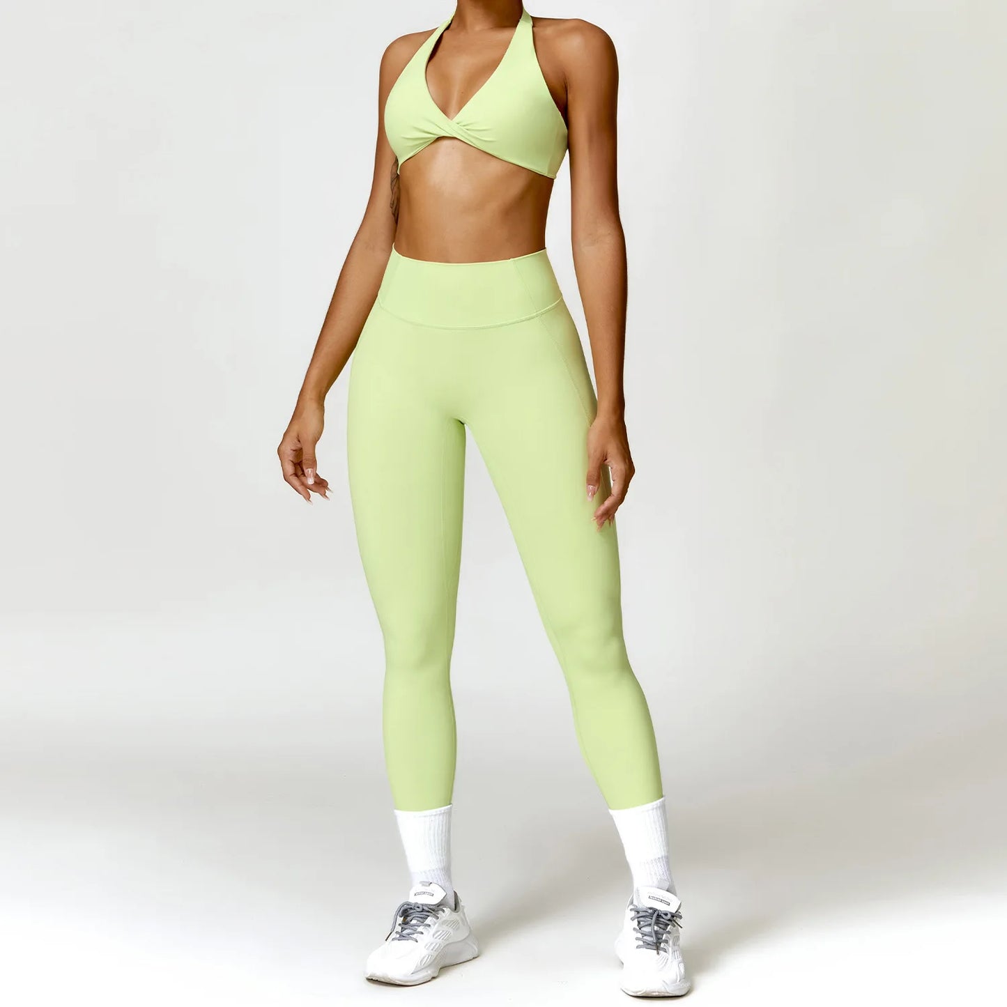 2 Pieces Women Yoga Set Sportswear  Gym Clothes Sportswear Yoga Suits Fitness Set Tracksuits Sports Bra Gym