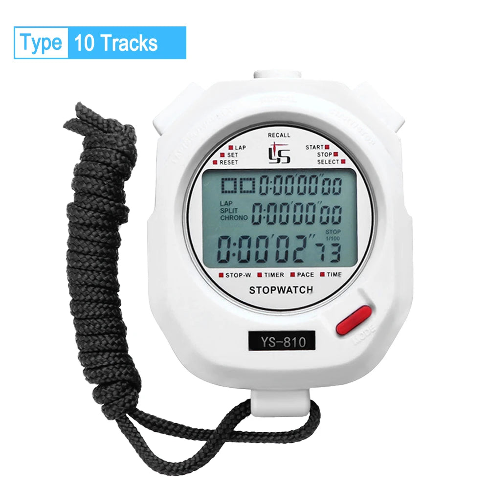 Professional Digital Stopwatch Timer Multifuction Portable Outdoor Sports Running Training Timer Chronograph Stop Watch