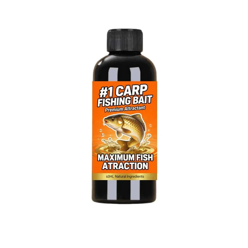 2026 New #1 CARP Fishing Bait Premium Attractant – Natural Ingredients 60ml for Maximum Fish Attraction, Top-Rated Carp Bait
