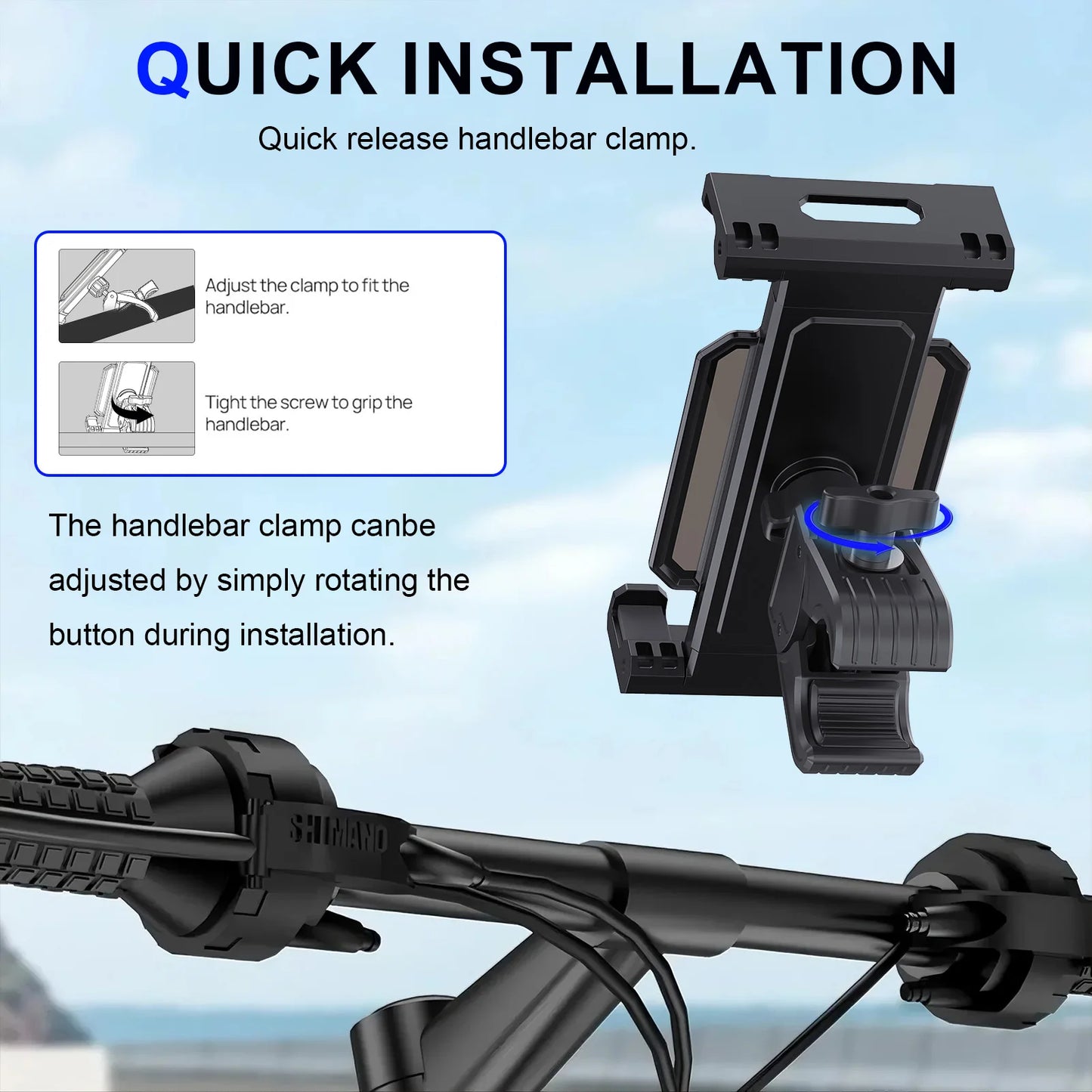 Portable 2 in1 Tablet Holder Indoor Gym Treadmill Handlebar Bracket Stand for 4-14" Mobile Phone Support Devices iPad Pro Air