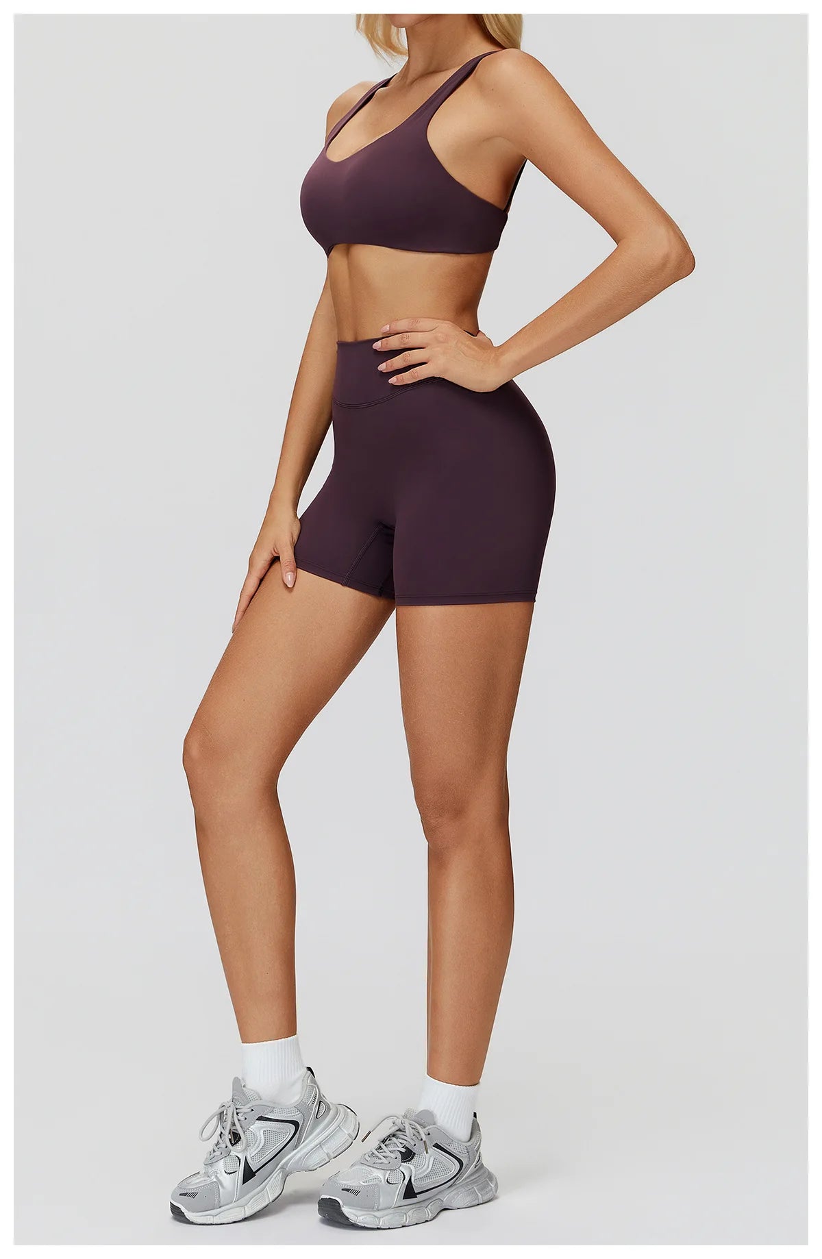 Yoga set 2 pieces women's sportswear gym clothes exercise running fitness set