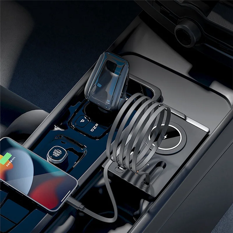 Wireless Charging Holde Car Wireless Charging USB Type-C Wireless Charging For Volvo