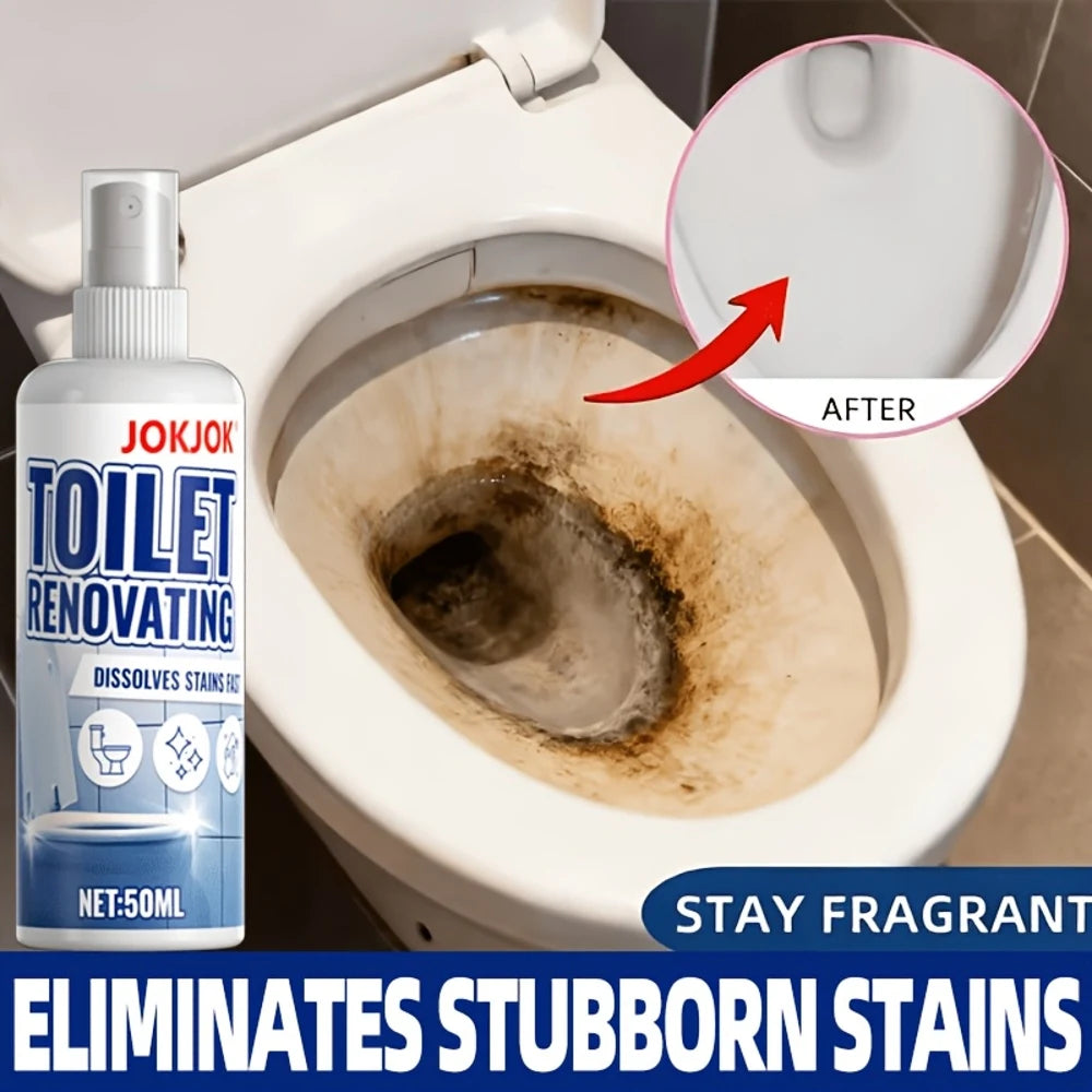 Toilet Cleaner — Deep Cleaning | Removes Stains and Limescale | Keeps Toilet Clean and Shiny | Easy to Use, Helps with Toilet Un