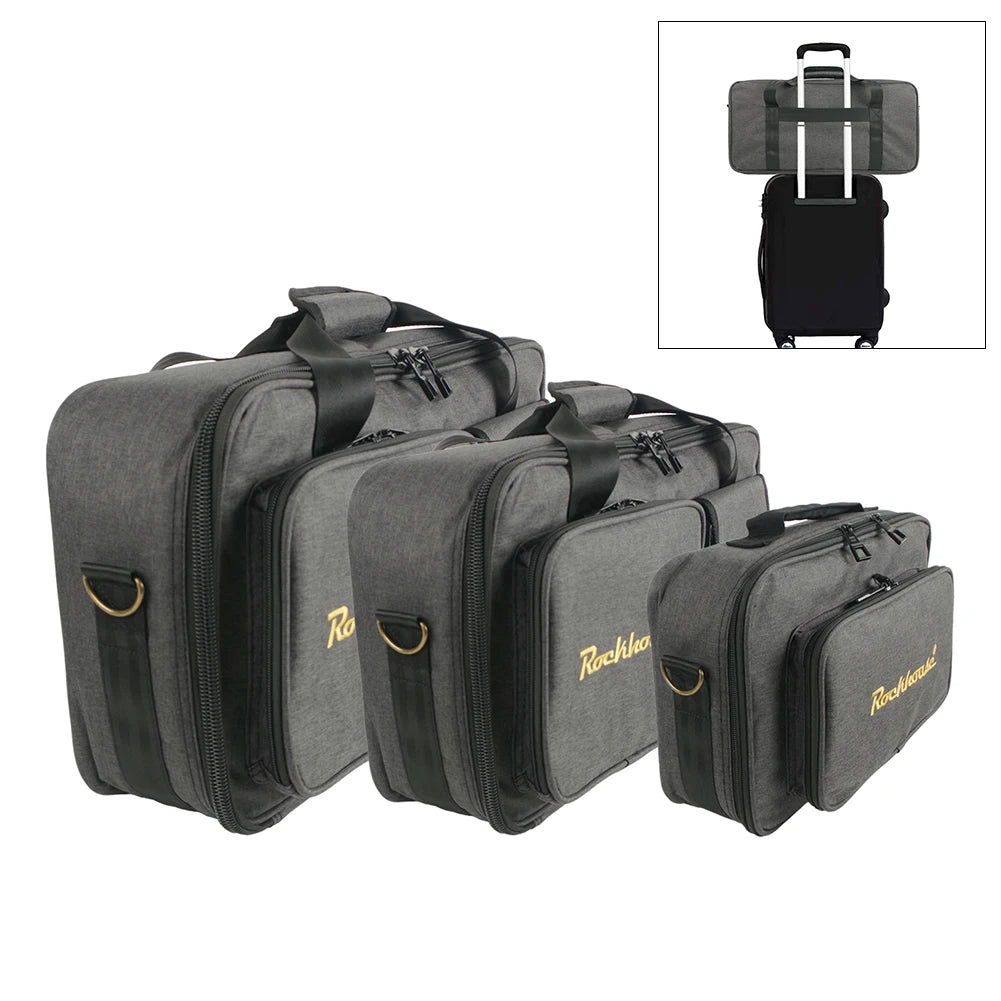 For Guitar Players Compact Pedal Bag Guitar Pedalboard Bag Music Transport Compact Musician Storage Solution Storage Bag
