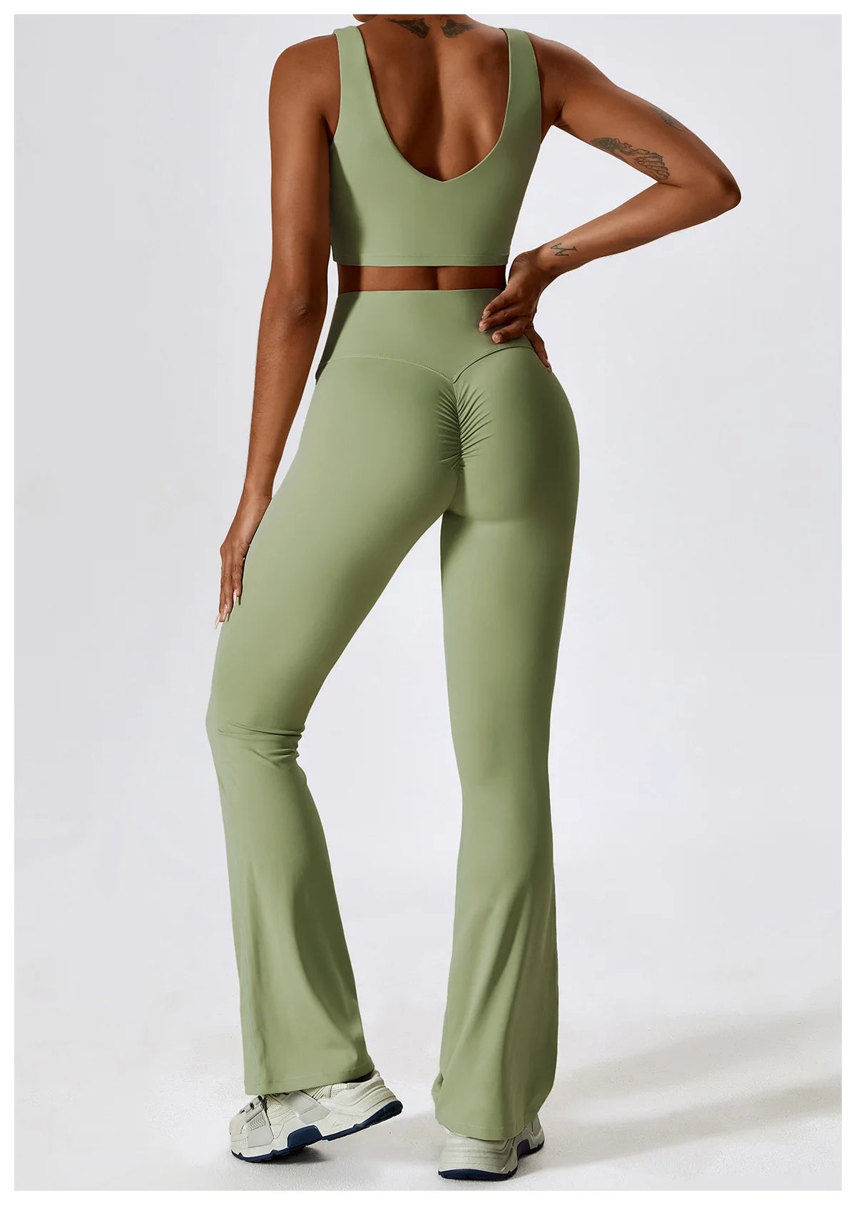 Yoga Set 2PCS Seamless Women Sportswear Workout Clothes Athletic Wear Gym
