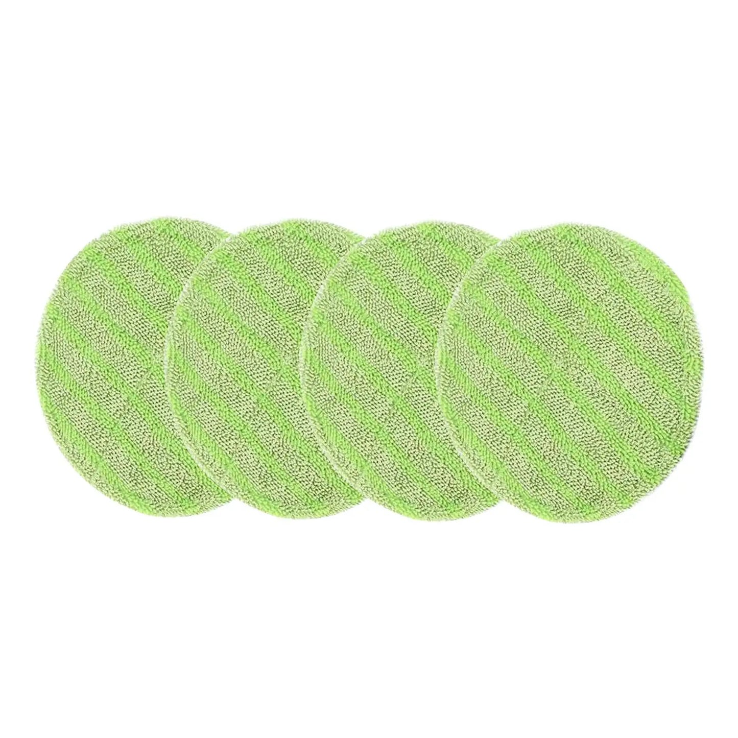 4Pcs Round Mop Replacement Pads 16.5cm Floor Cleaning Electric Rotary Mop Pads Floor Scrubber Pads for Spin Scrubber Mops