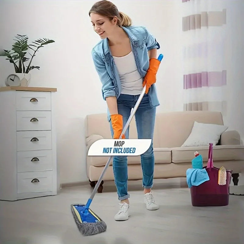 2pcs,Reusable Mop Replacement Pad,Flat Floor Mop Cloth,Washable and Durable Replacement Mop Cloth,High Dirt and Water Absorption