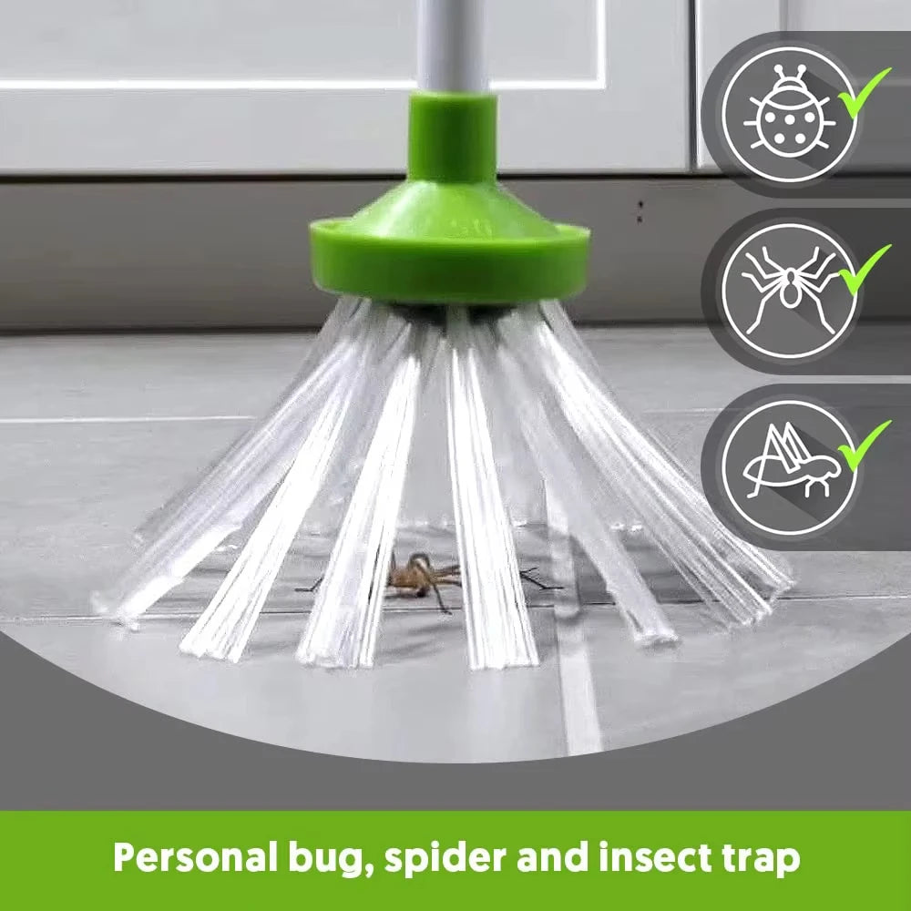 Foldable Spider Catcher Clip Household Tool Insect Catcher Foldable Catcher ABS Household Outdoor Garden Catcher Clip