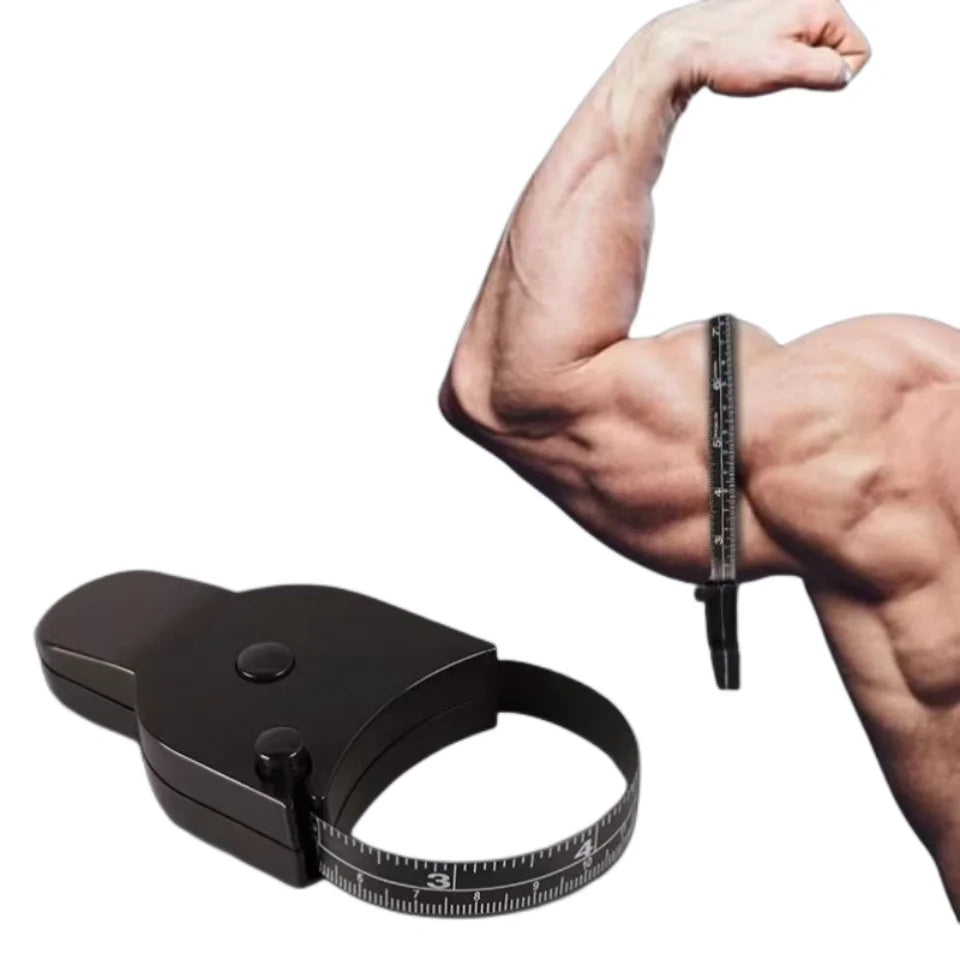 Fitness Ruler Automatic Telescopic Tape Measure Portable Multifunctional Fitness Caliper for Men Women Baby Arm Leg Body Measure