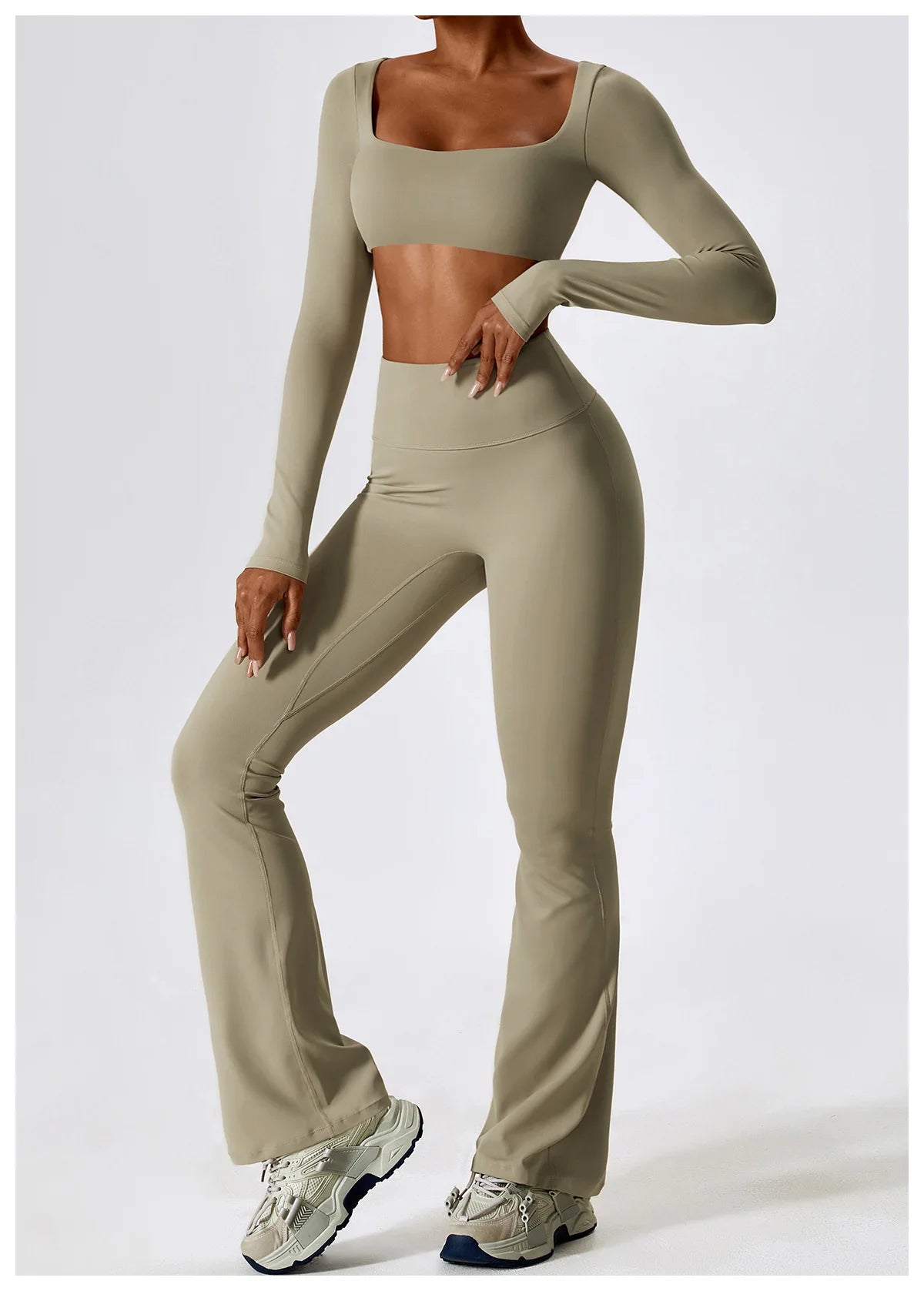 Yoga Set 2PCS Seamless Women Sportswear Workout Clothes Athletic Wear Gym