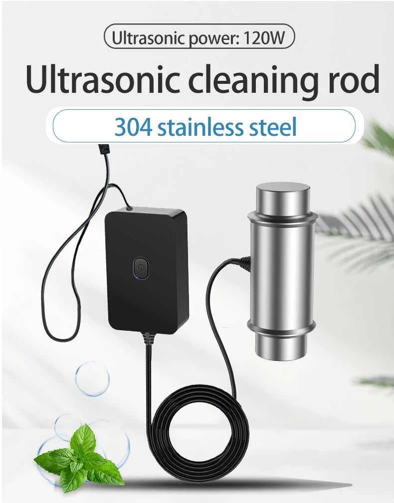 Household Jewelry Cleaner Portable Cleaner Household Mini Immersible Cleaning Machine for Jewelry Fruit Vegetable Dentures