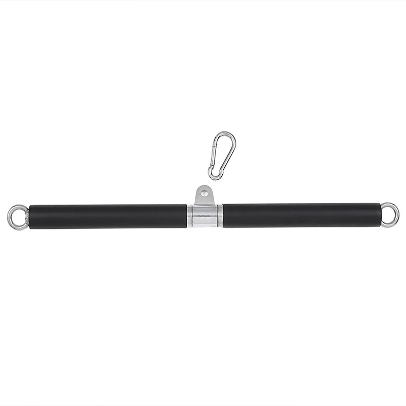 Straight Rod with Bearing Ring High Lower Rod Fitness Equipment Accessories Weight Training Rod Handle Grip Puller Elastic Band