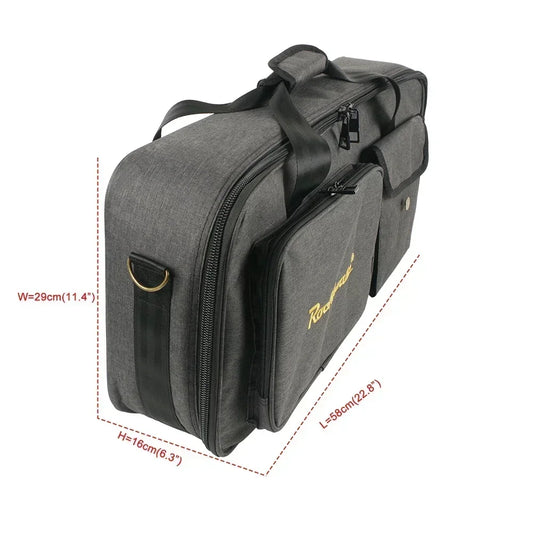 For Guitar Players Compact Pedal Bag Guitar Pedalboard Bag Music Transport Compact Musician Storage Solution Storage Bag
