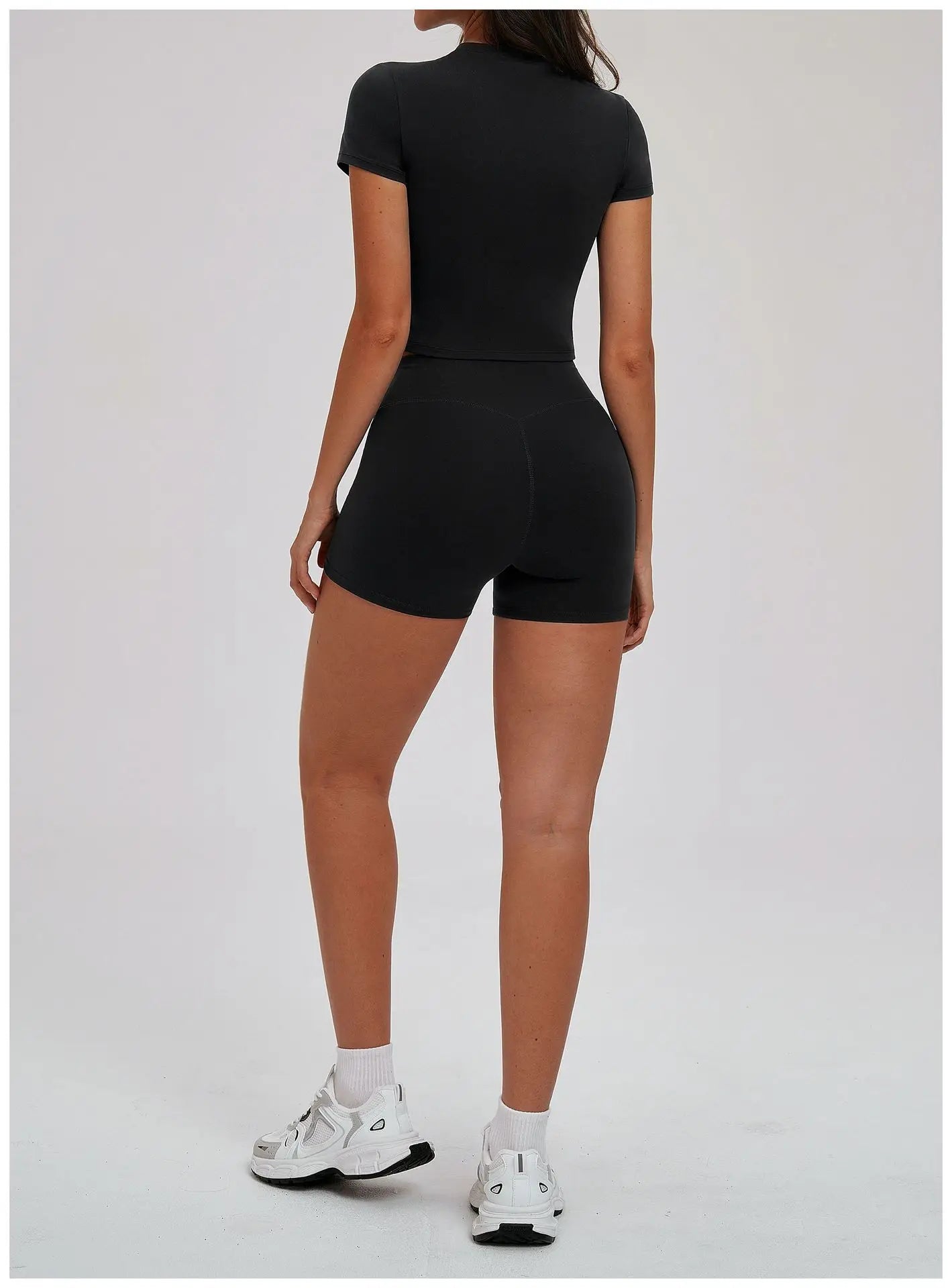 Yoga Set for Women 2026 Beauty Back Tight-Fitting Versatile Yoga Outfit Outdoor Running Sports Set