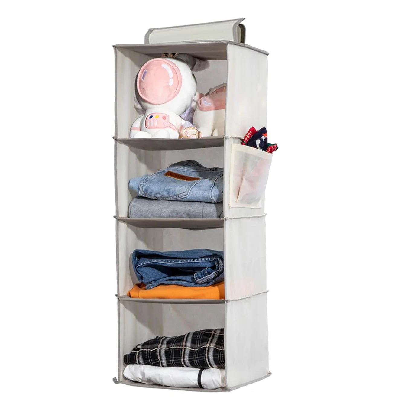 Fabric storage box Household wardrobe storage box Household drawer wardrobe storage