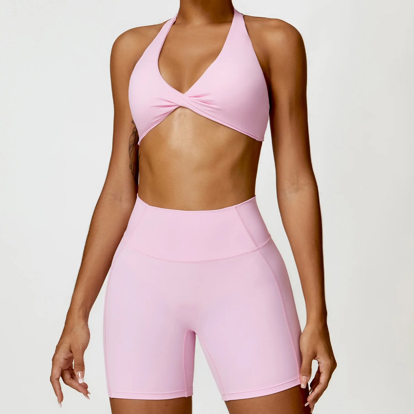 2 Pieces Women Yoga Set Sportswear  Gym Clothes Sportswear Yoga Suits Fitness Set Tracksuits Sports Bra Gym