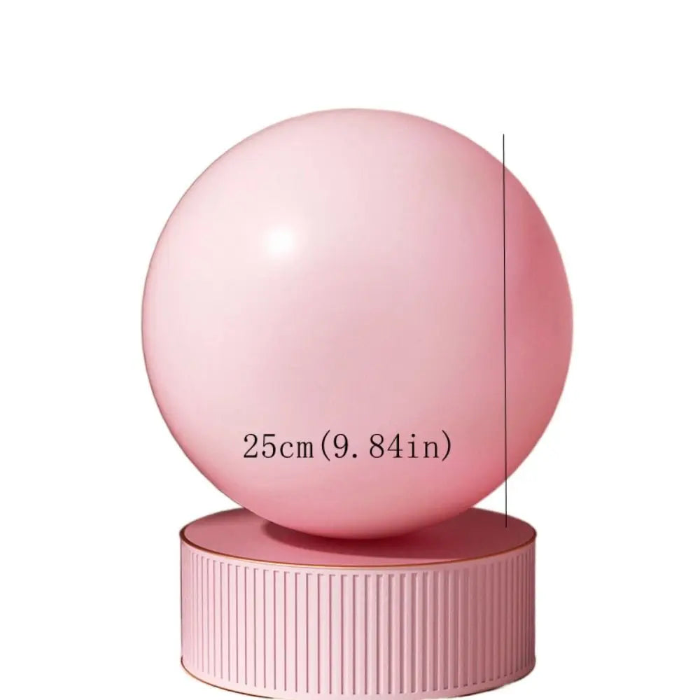 Pilates Equipment PVC Yoga Ball 25cm Anti Burst Pilates Ball Mini Exercise Slip Resistant Yoga Fitness Ball Indoor Training