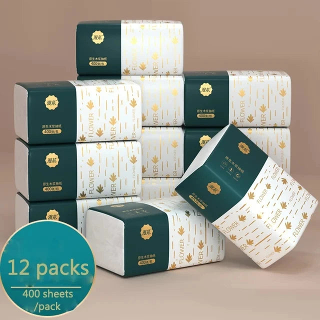 4-12 Packaging Tissue Affordable Household Outdoor Toilet Paper Household Napkins Tissue Toilet Paper