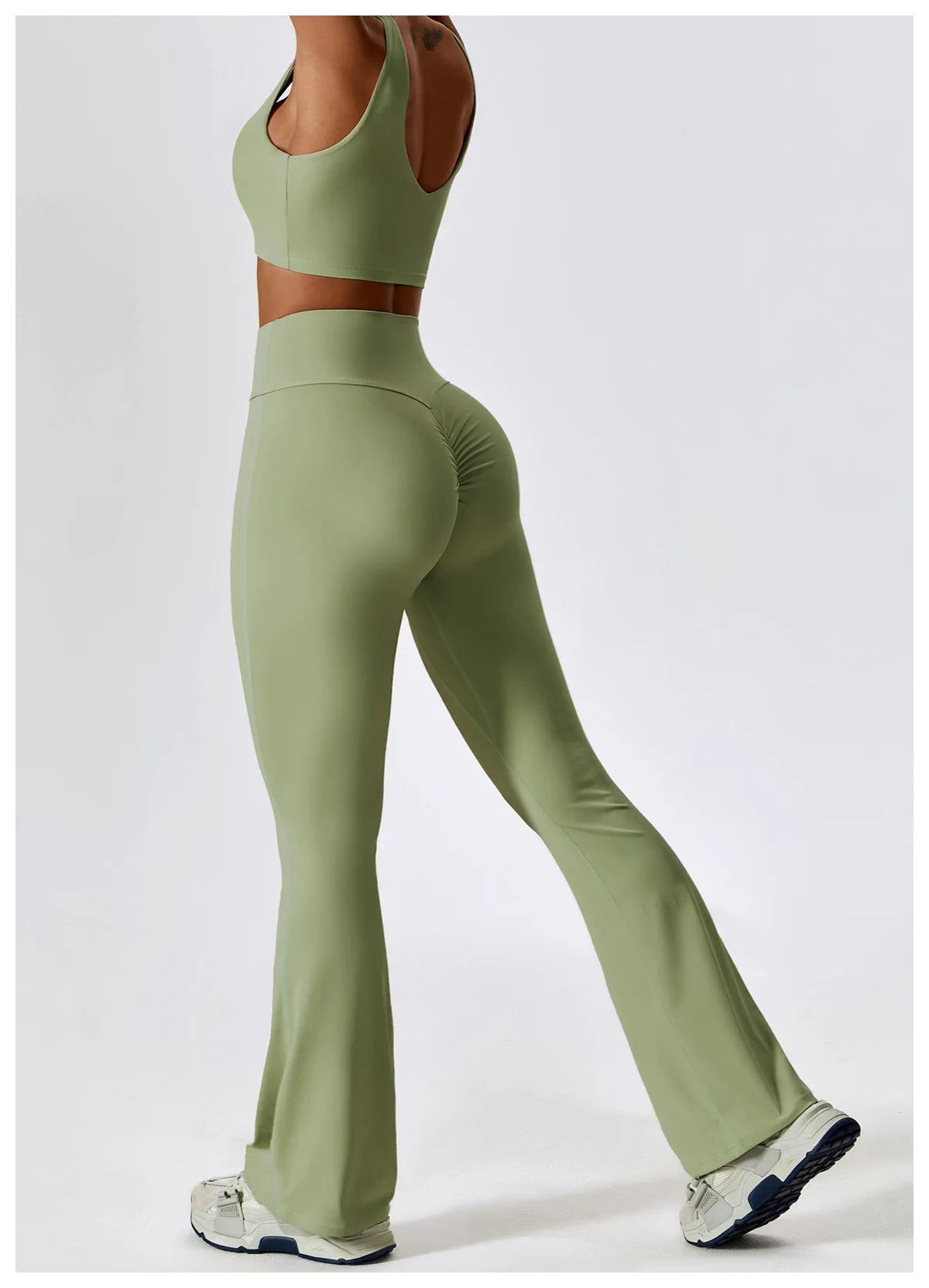 Yoga Set 2PCS Seamless Women Sportswear Workout Clothes Athletic Wear Gym