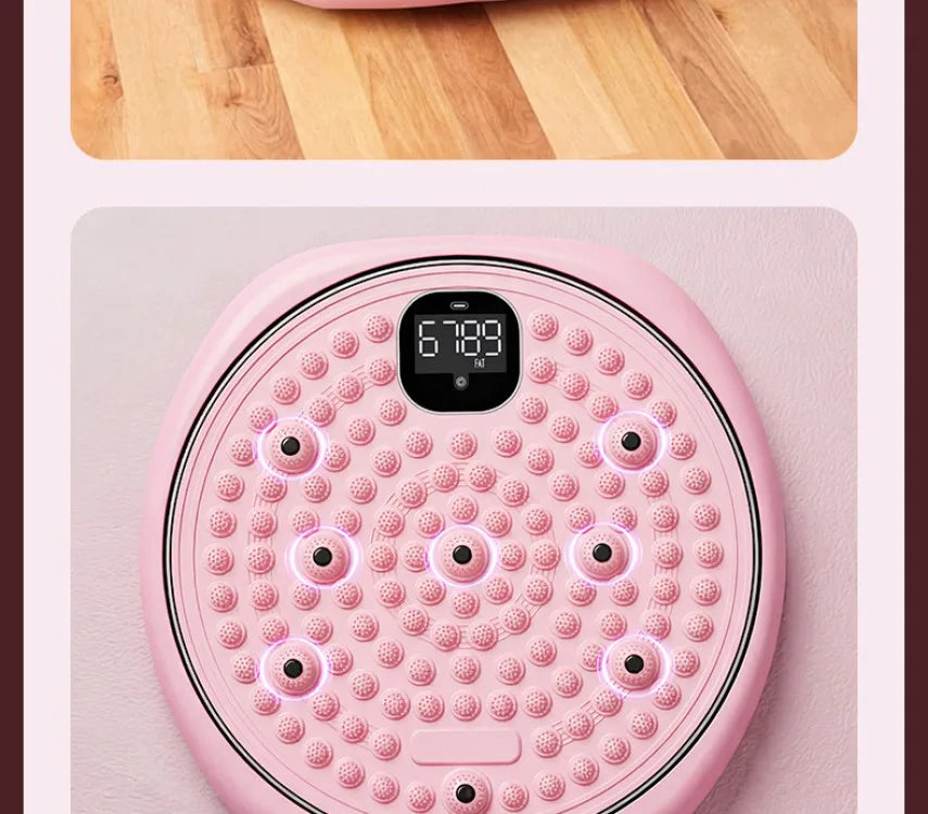 Multifunctional Exercise Waist Twisting Foot Massage Waist Torsion Disc Fitness Equipment slimming Digital Display Twisting Disc