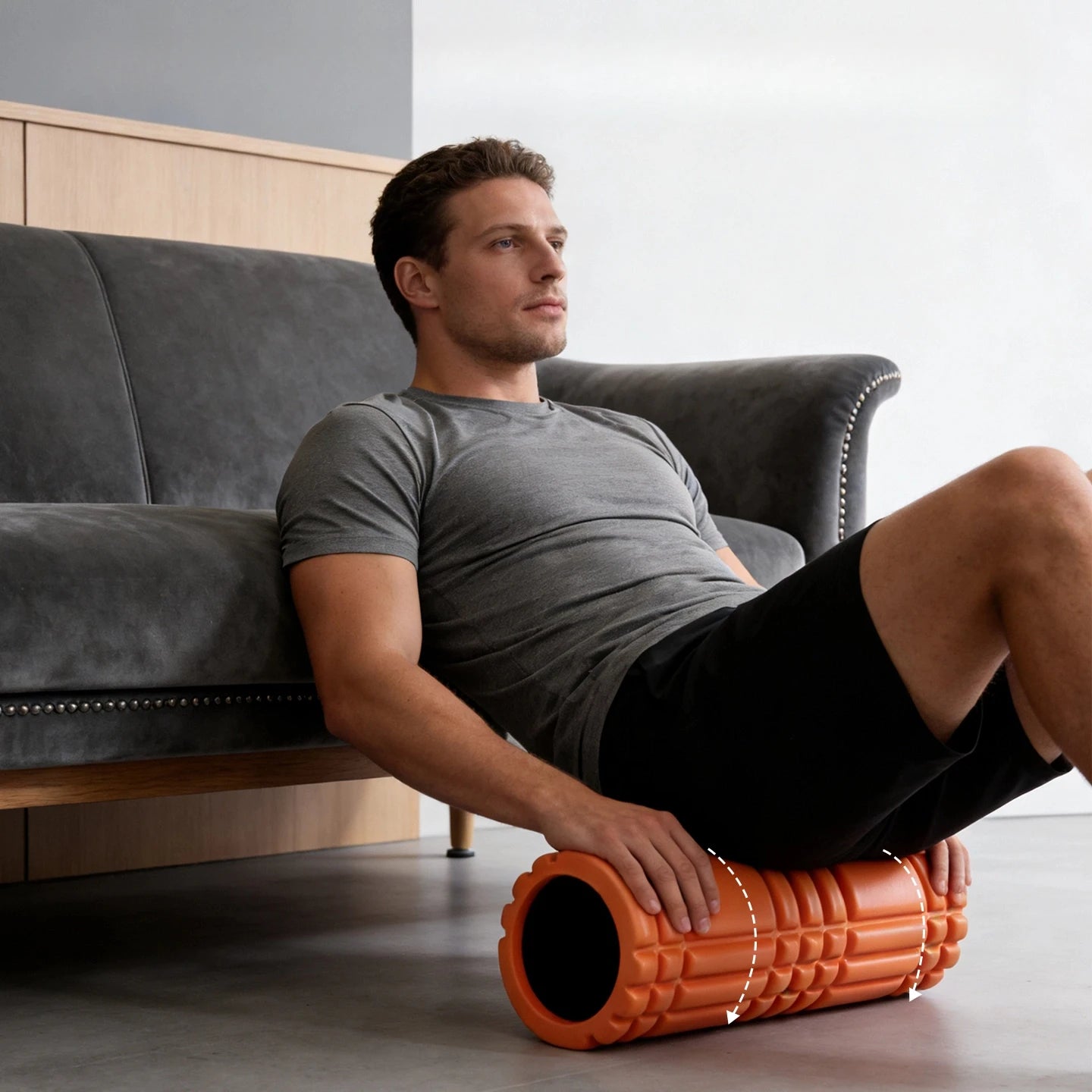 Yoga Column Foam Fitness Pilates Back Muscle Massage Roller Gym Home Myofascial Release The Grid Body Relaxation