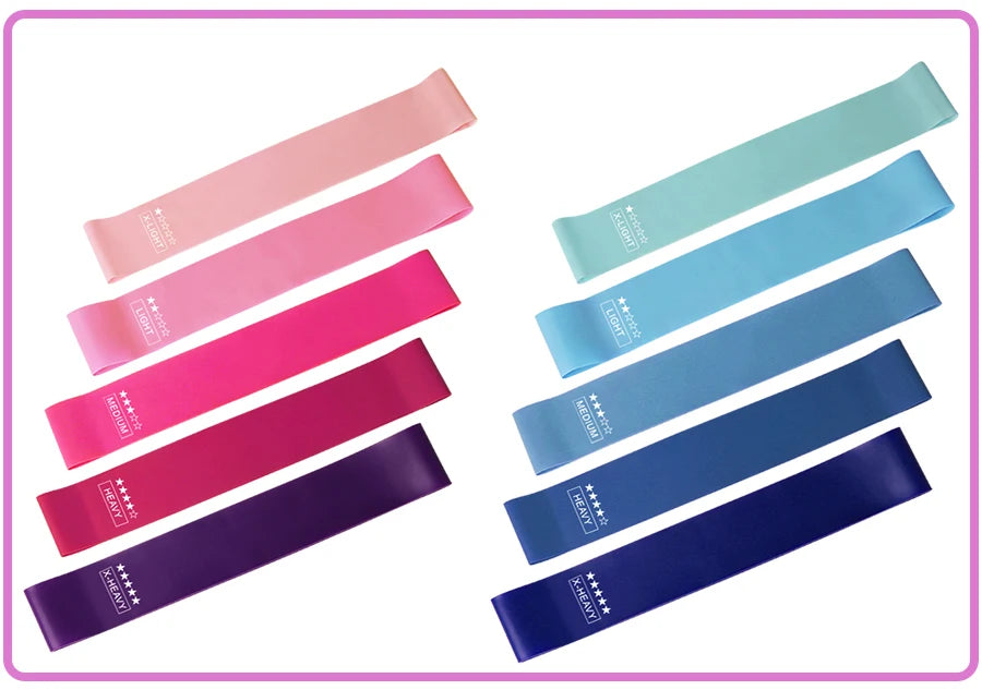 Fitness Elastic Resistance Bands Home Pilates Gym yoga resistance Bands Stretching Training Crossfit Sport Workout Equipment