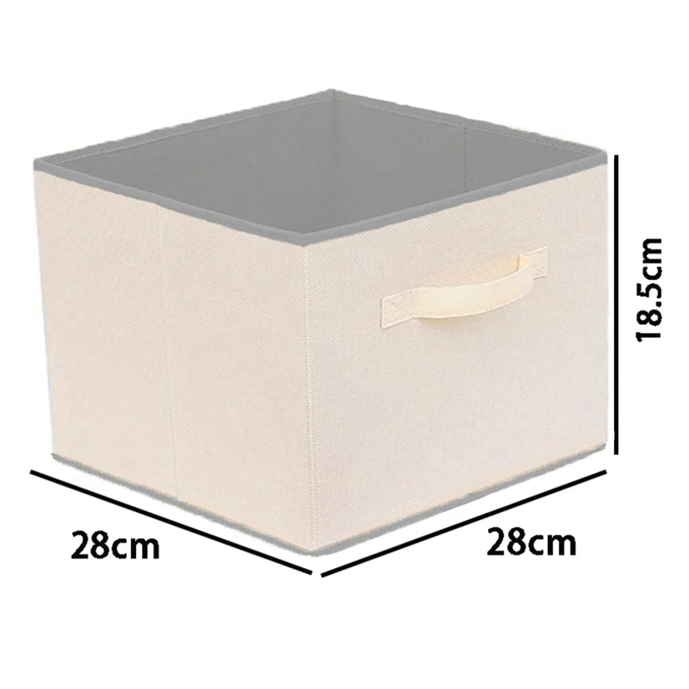 Fabric storage box Household wardrobe storage box Household drawer wardrobe storage