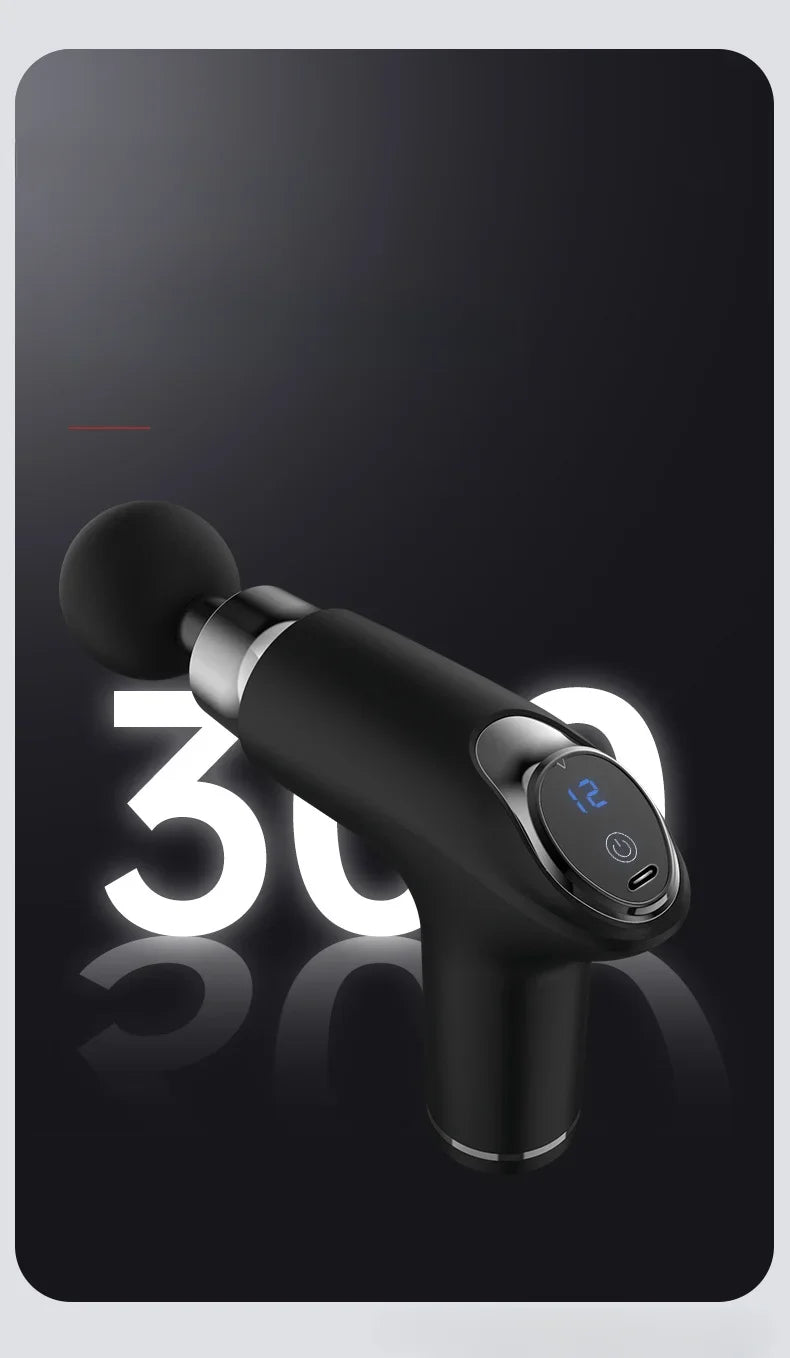Fitness Relaxation Muscle Electric Intelligent Mini Massager Multi speed Variable speed Vibration Multi functional Fascia Gun