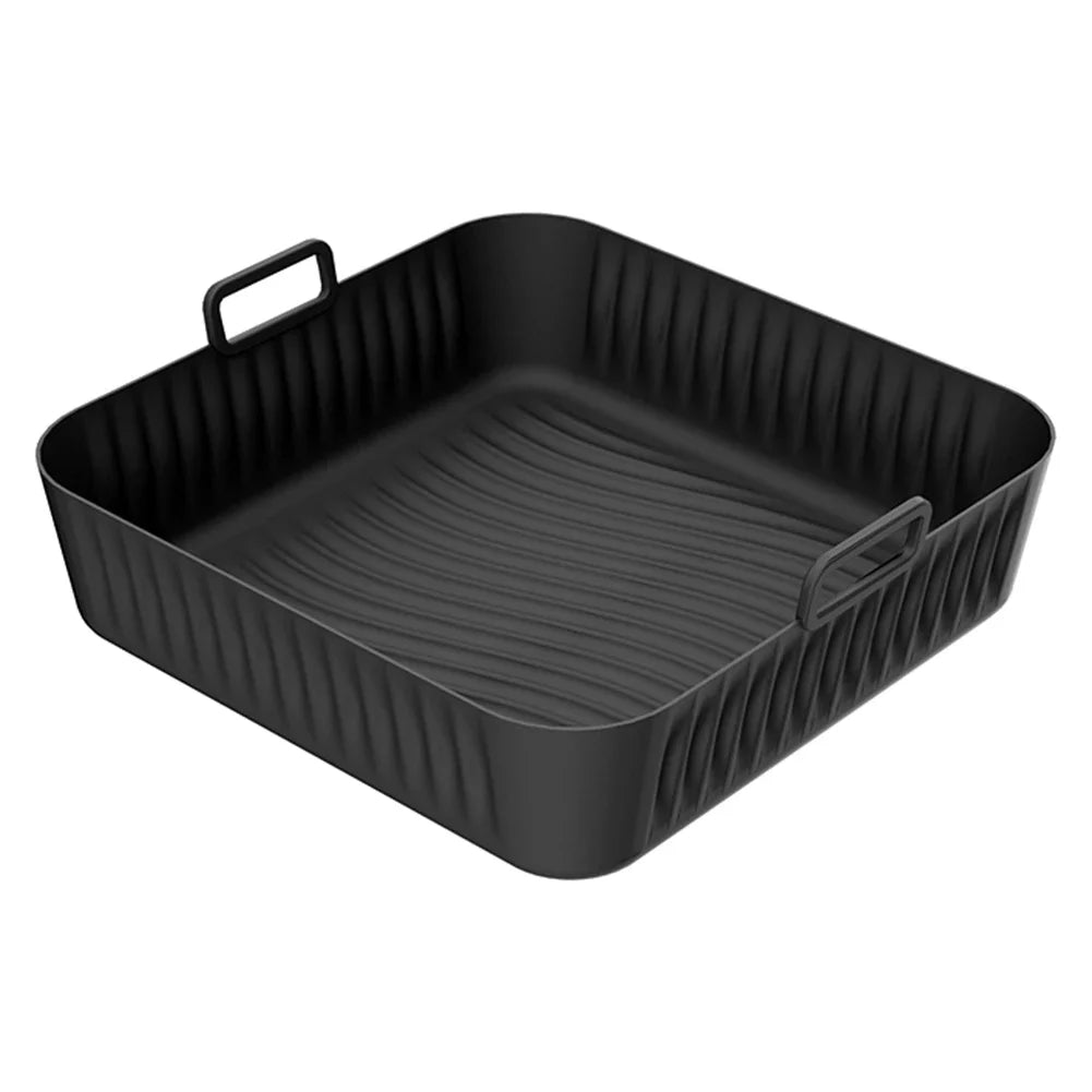 Top-Rated Silicone Baking Tray Square Mat for COSORI Air Fryer Non-Stick Reusable Accessory