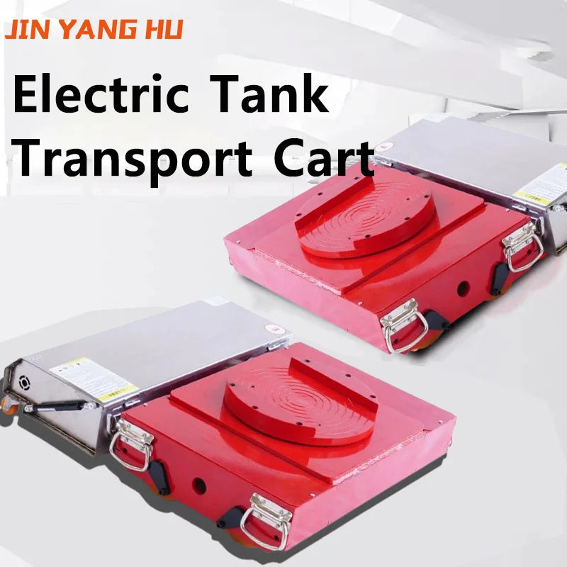 10-60T Heavy-Duty Electric Tank Machinery Skate Dolly Wheel Shifter Handling Tool Efficient Heavy Load Moving Equipment
