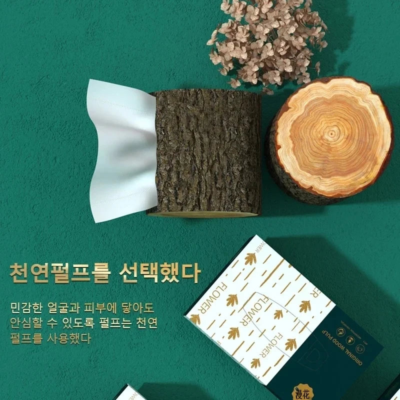 4-12 Packaging Tissue Affordable Household Outdoor Toilet Paper Household Napkins Tissue Toilet Paper