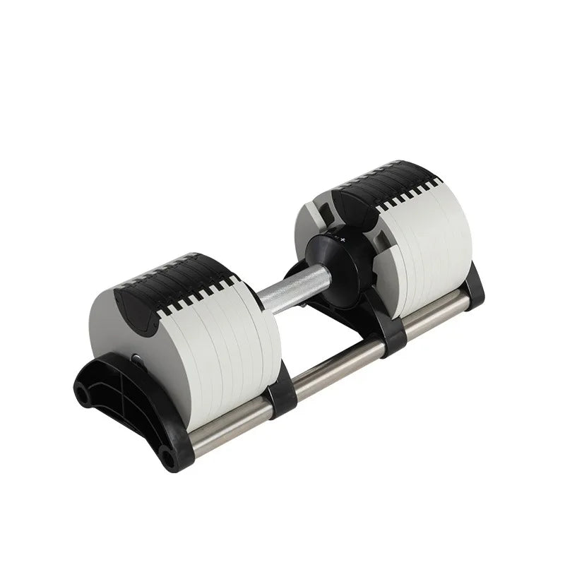 Wholesale 28kg Commercial Adjustable Dumbbell Set High Quality Fitness Gym Equipment Iron and Steel Material for Training