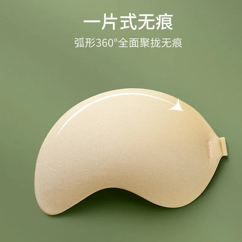 Women Silicone Adhesive Push Up Bra Invisible Strapless Nipple Covers Reusable Backless Support Self Stick  Daily Essentials