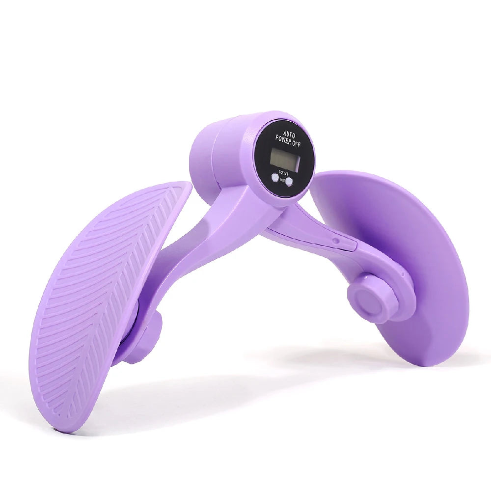 Portable Sit-On Fitness Device with Built-in Counter, Ideal for Pelvic Lifts, Thigh Sculpting and Balance Training