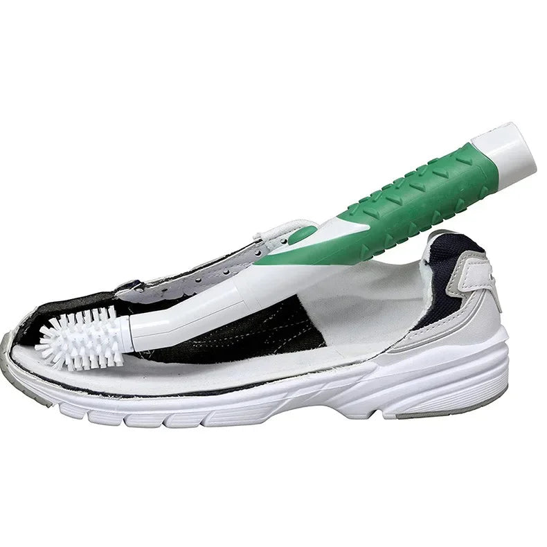 Electric Cleaning Brush 1PC Cordless Kitchen Bathroom Tea Set Electric Shoe Brush Replacement Brush Head Battery Shoe Brush
