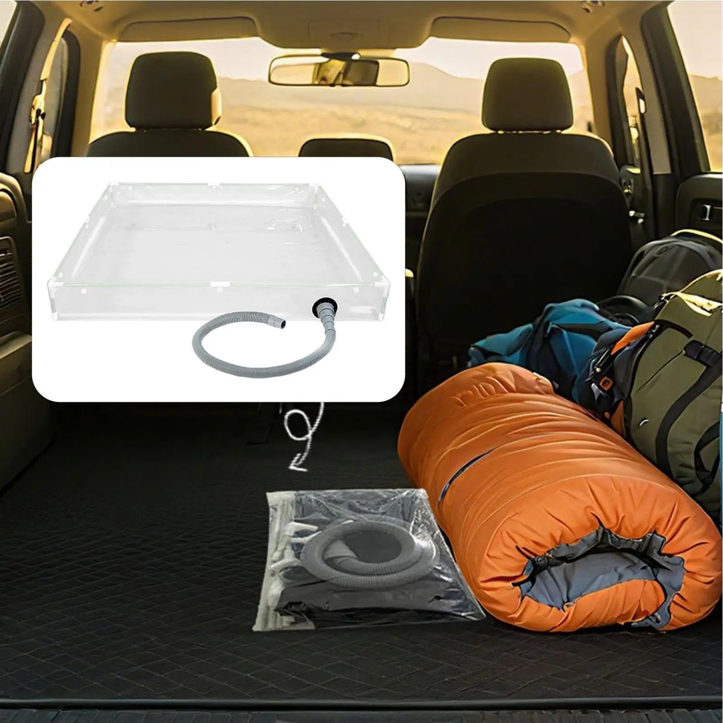 portable shower pan Portable PVC Bathing Tray Outdoor Base Shower Tub for RV Motorhome Trailer Tent Camping Hiking