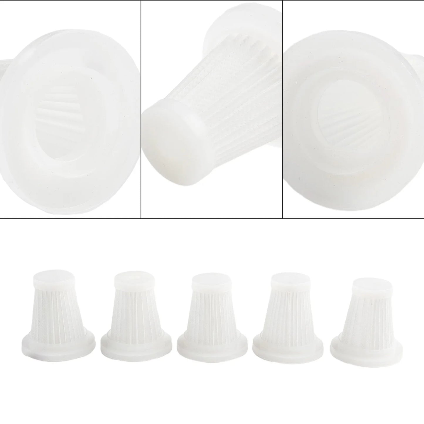 2/3/5/10/20 pcs Reusable Car Vacuum Cleaner Replace Accessories Washable Filters Handheld Vacuum Cleaner Accessories Reusable