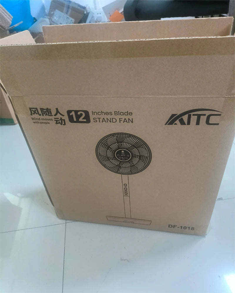 Innovative Electric Smart Fans Mechanical Outdoor Household RV Hotel Car Use Rechargeable Battery Powered Remote Air Cooling